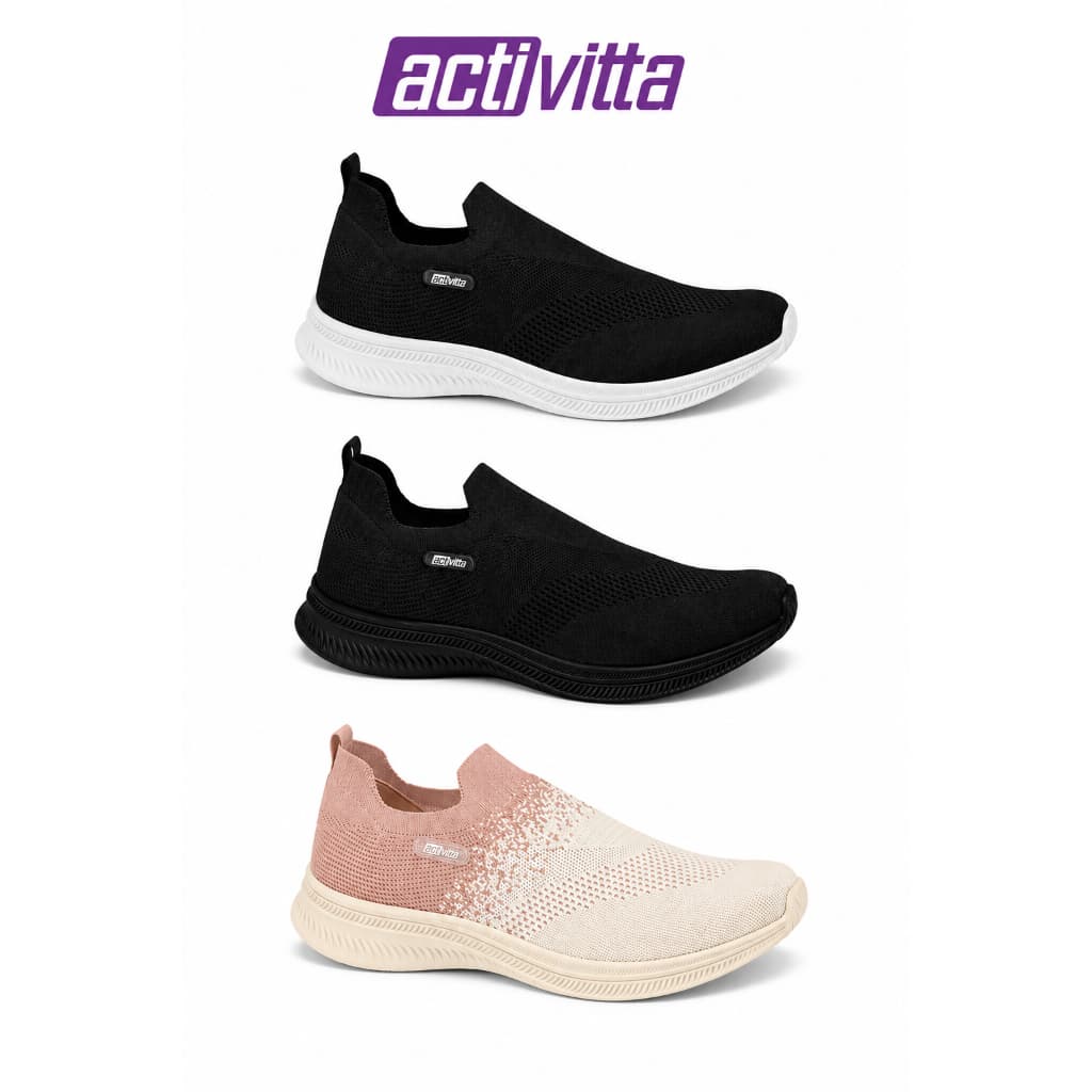Tenis Feminino Esportivo Actvitta Nude ORIGINAL - 4829.317