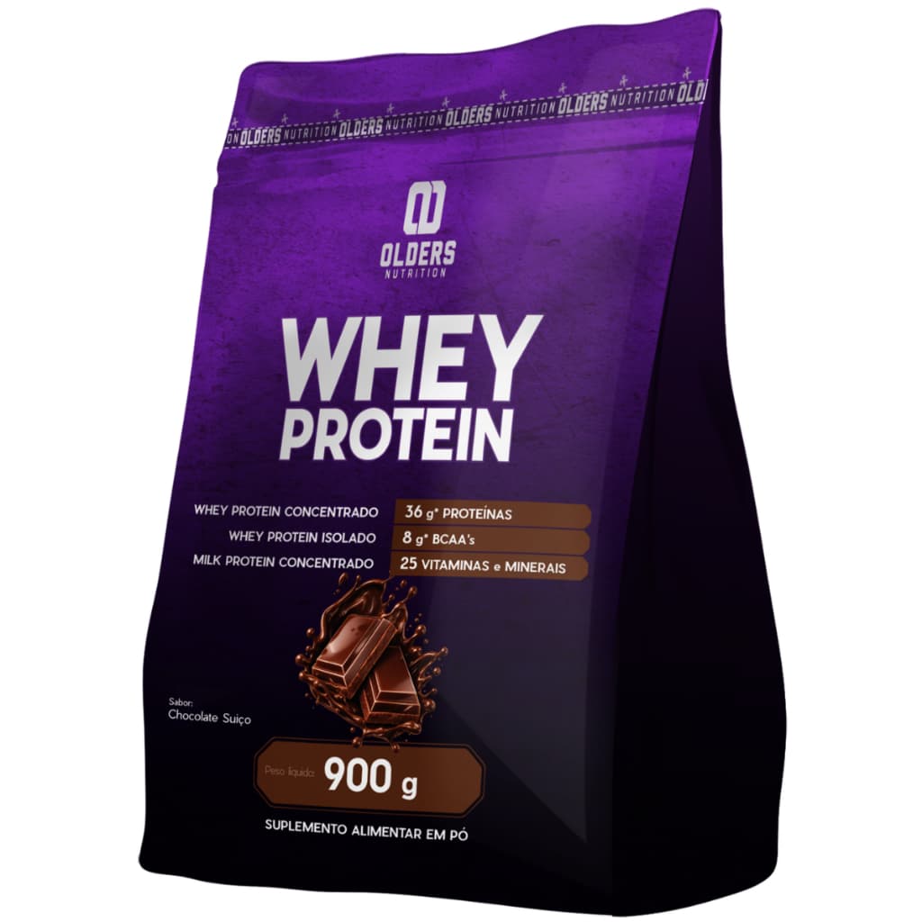 Whey Protein Chocolate Suiço Proteínas + 25 Vitaminas e Minerais | Ideal para uma Rotina Equilibrada