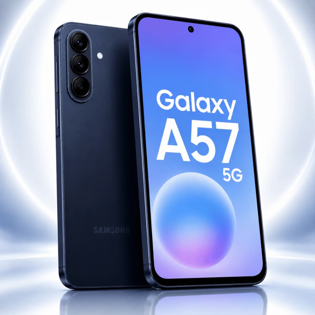 SmartPhone Celular Samsung Galaxy A57 5G 128gb 8 Ram Azul Escuro Novo Lacrado Rápido Jogos Grande