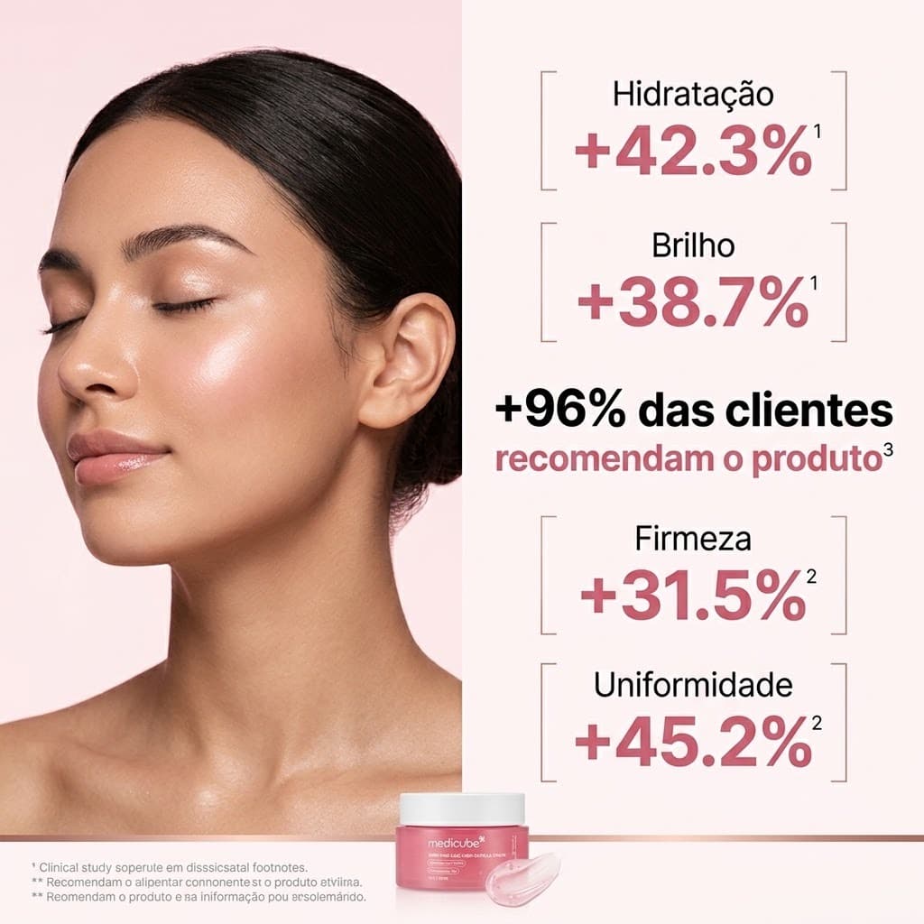 Envio SP Frete Grátis | Medicube PDRN Pink Collagen Capsule Cream 58g Creme Facial Coreano Anti-Idade Original