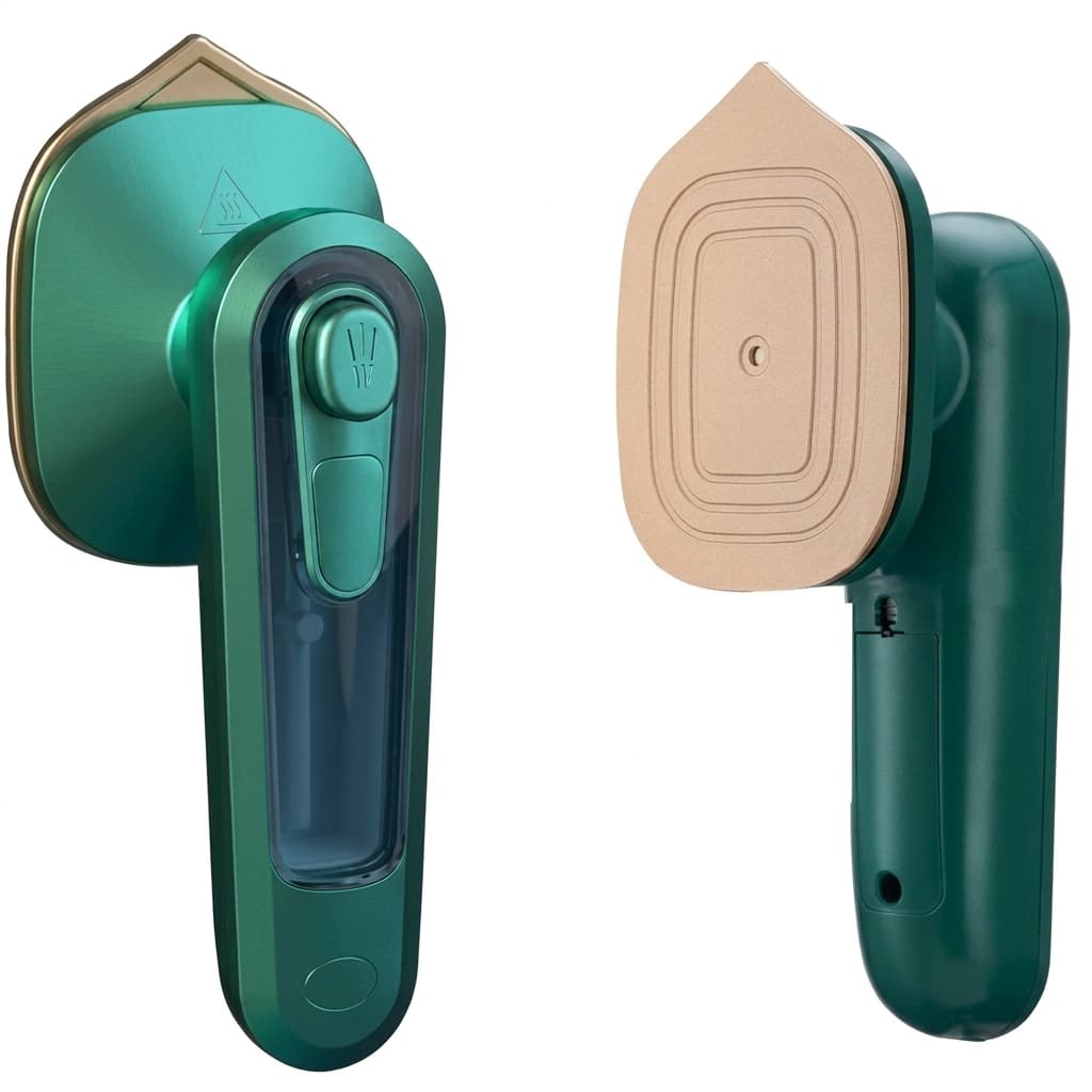 Mini Ferro Elétrico de Passar Roupas Portátil Á Vapor 110V Leve Compacto Ideal para Viagem