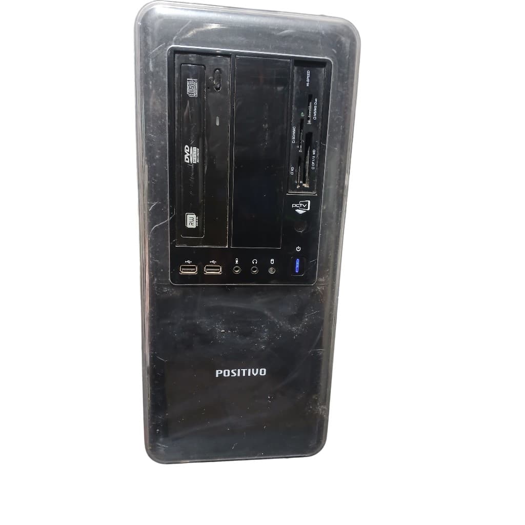 COMPUTADOR DESKTOP PENTIUM DUAL CORE E5500 2.80 GHz 4GB RAM HDD 320 GB COM LEITOR DE CARTÃO NS 1A184S11G
