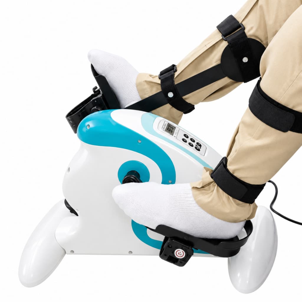 Mini Bicicleta Ergométrica Elétrica Pedal Fisioterapia