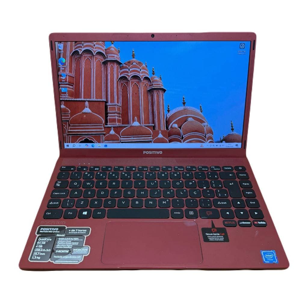 Notebook Positivo Intel Memoria 4gb SSD Onboard 64gb Vitrine