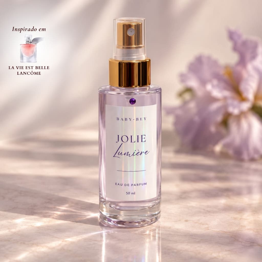 Perfume Feminino Jolie Lumière | Inspirado em Fragrância Importada | Alta Fixação e Projeção