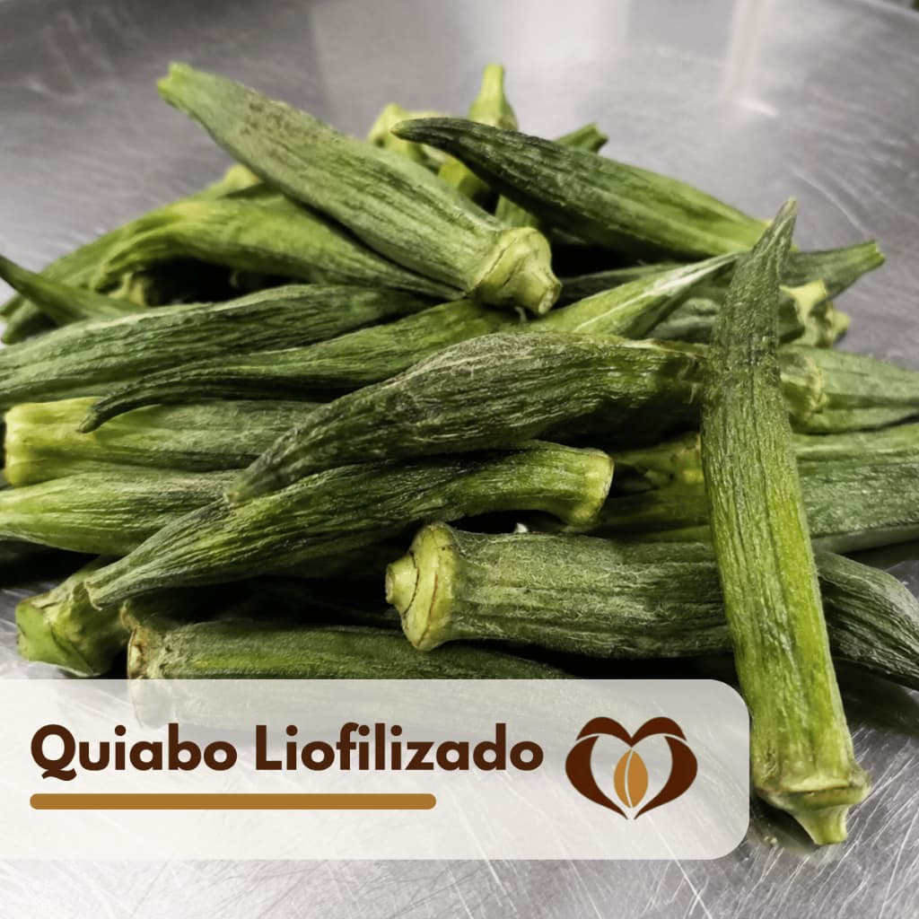 Quiabo Chips Natural Snack Saudável Crocante 100g / 250g / 500g - Mãe dos Grãos