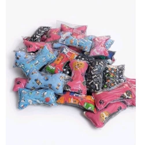 kit brinquedo para cachorro 10 peças ossinhos
