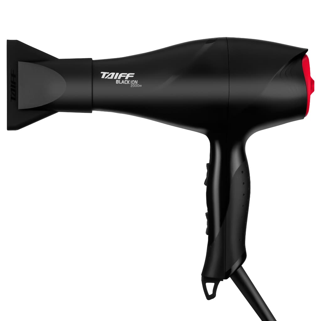 Secador De Cabelo Profissional Black Ion Taiff 2000W