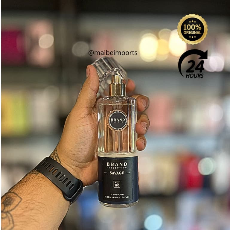 Body Splash Brand Collection Masculino Importado Eau De Parfum Original Fixação Prolongada - 250ML
