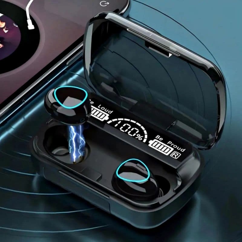 🎧 FONE DE OUVIDO BLUETOOTH M10 TWS – SOM POTENT