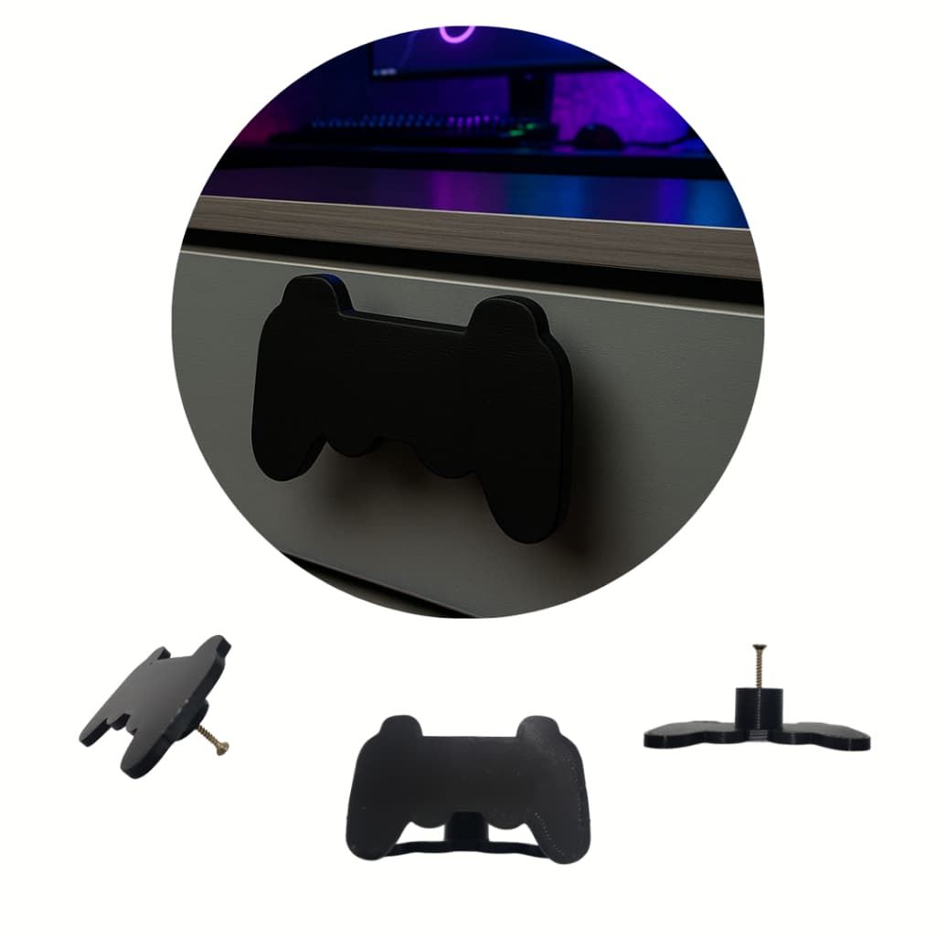 Kit com 8 unidades Puxador de Gaveta Controle Video Game