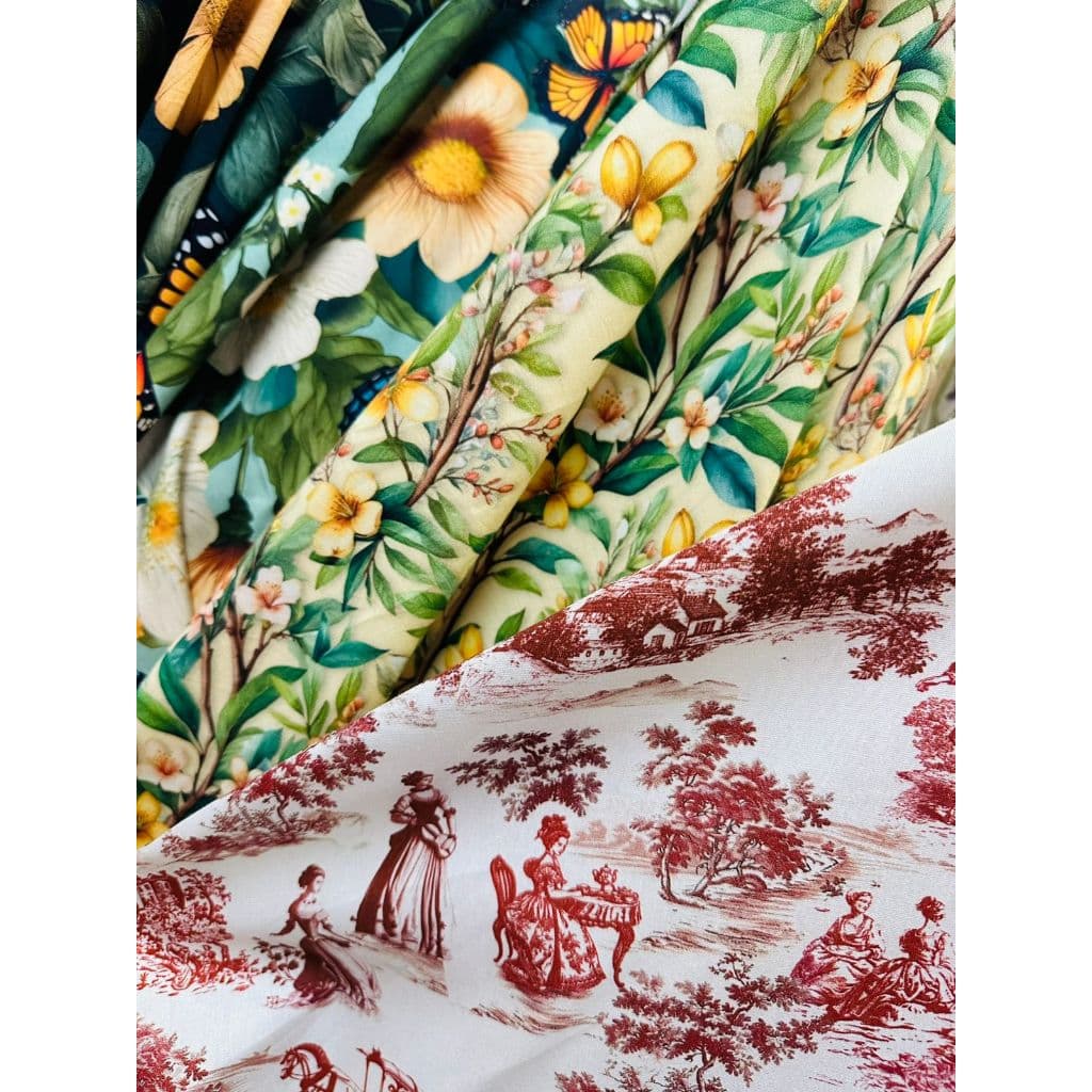 Tecido Tricoline Digital 100% Algodão Estampa Exclusiva | Patchwork, Artesanato, Costura Criativa Kacique Aviamentos