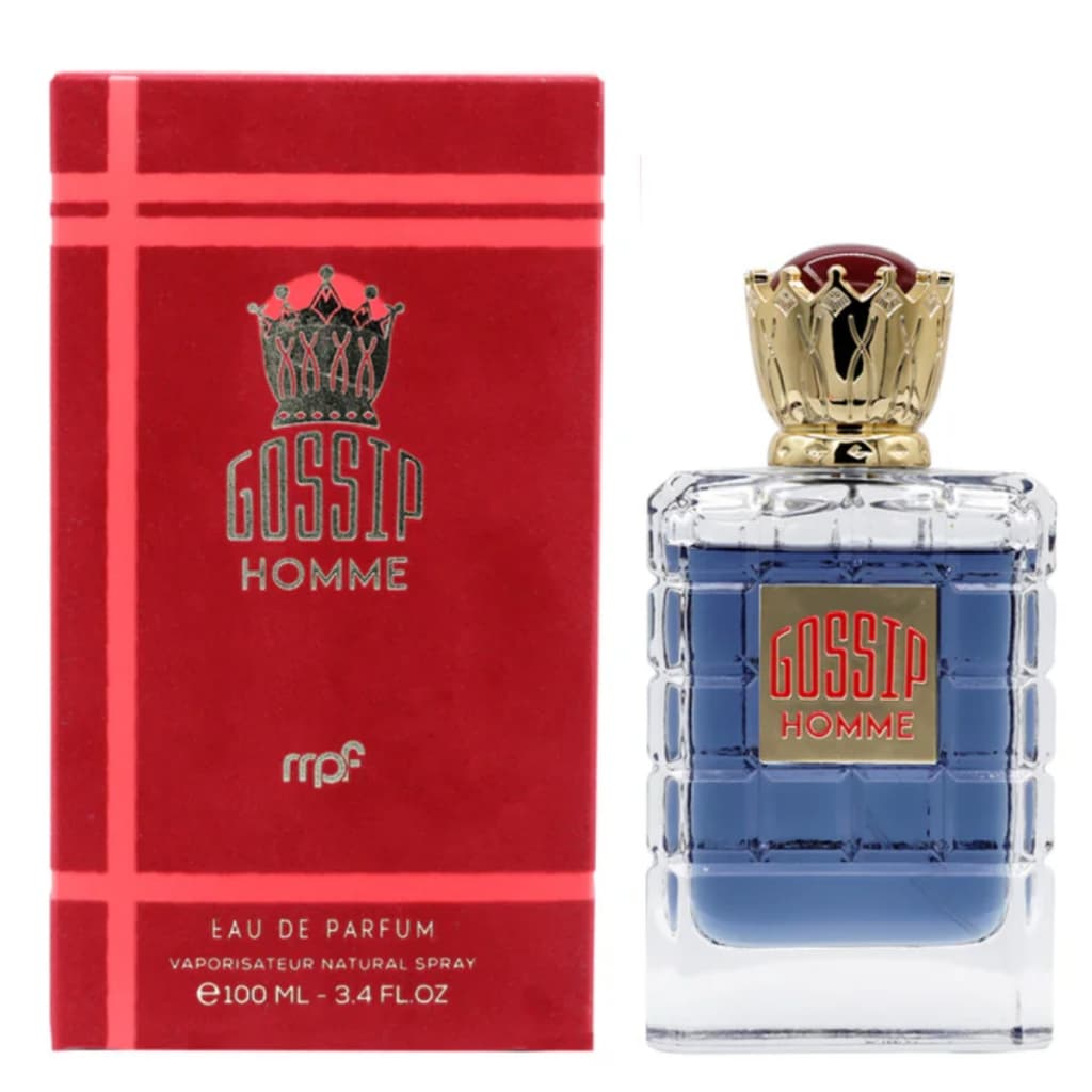 Perfume Gossip Homme MPF My Perfumes Eau de Parfum 100ml Árabe Original Masculino Luxo Importado EDP