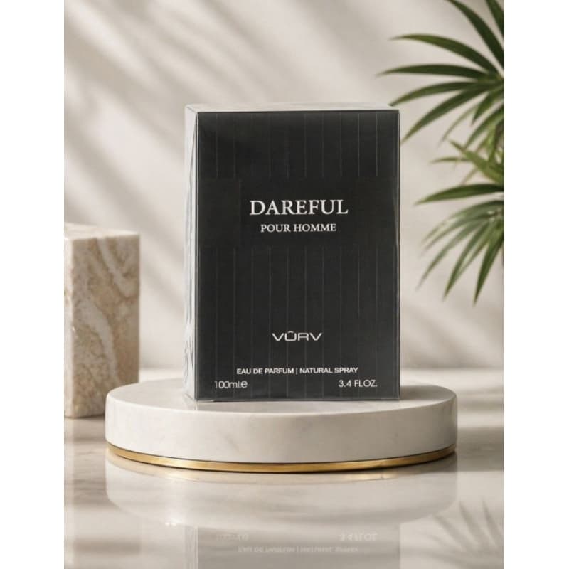 Perfume Dareful Pour Homme Vurv 100ml EDP Masculino Importado | Alta Fixação | Elegante