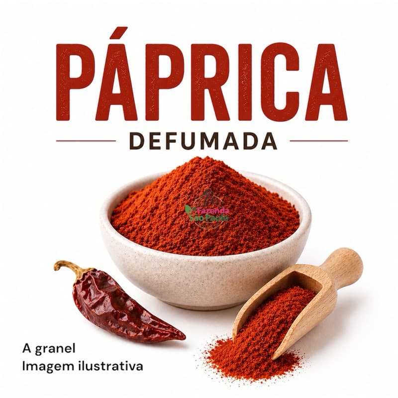 TEMPERO PAPRICA DEFUMADA 250G 500G 1K