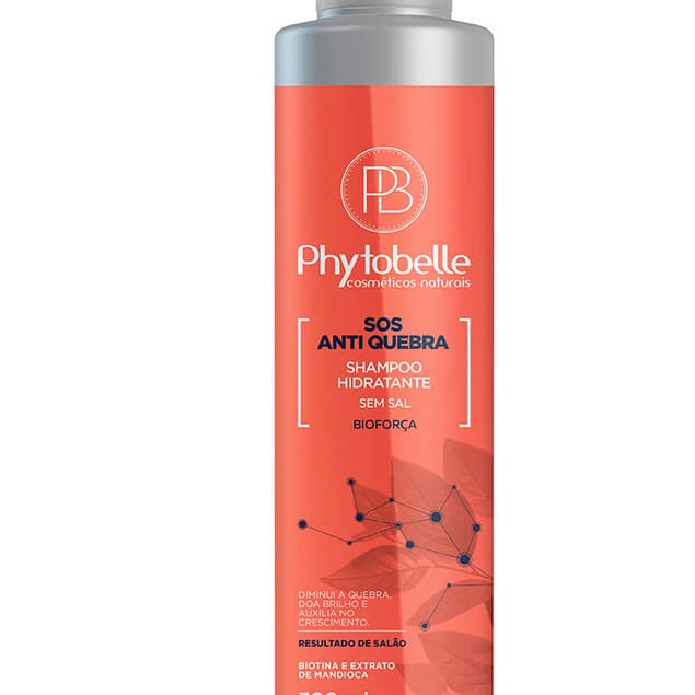 PROMOÇÃO: Shampoo Hidratante SOS ANTQUEBRA  300ml  - Phytobelle