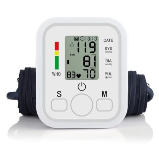 Aparelho Profissional Pressão Arterial Braço Digital Branco Premier
