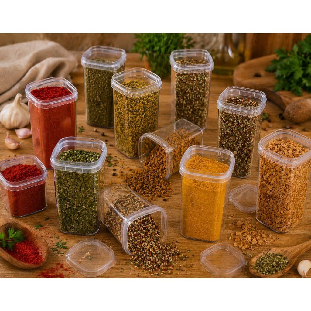 Kit 10 temperos e condimentos naturais