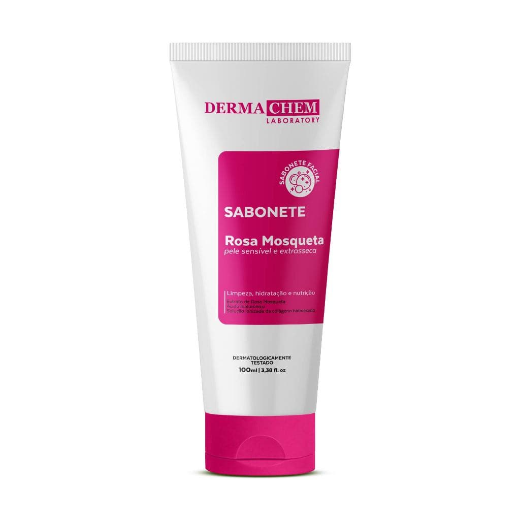 Sabonete Ultra Hidratante Rosa Mosqueta 100ml Dermachem