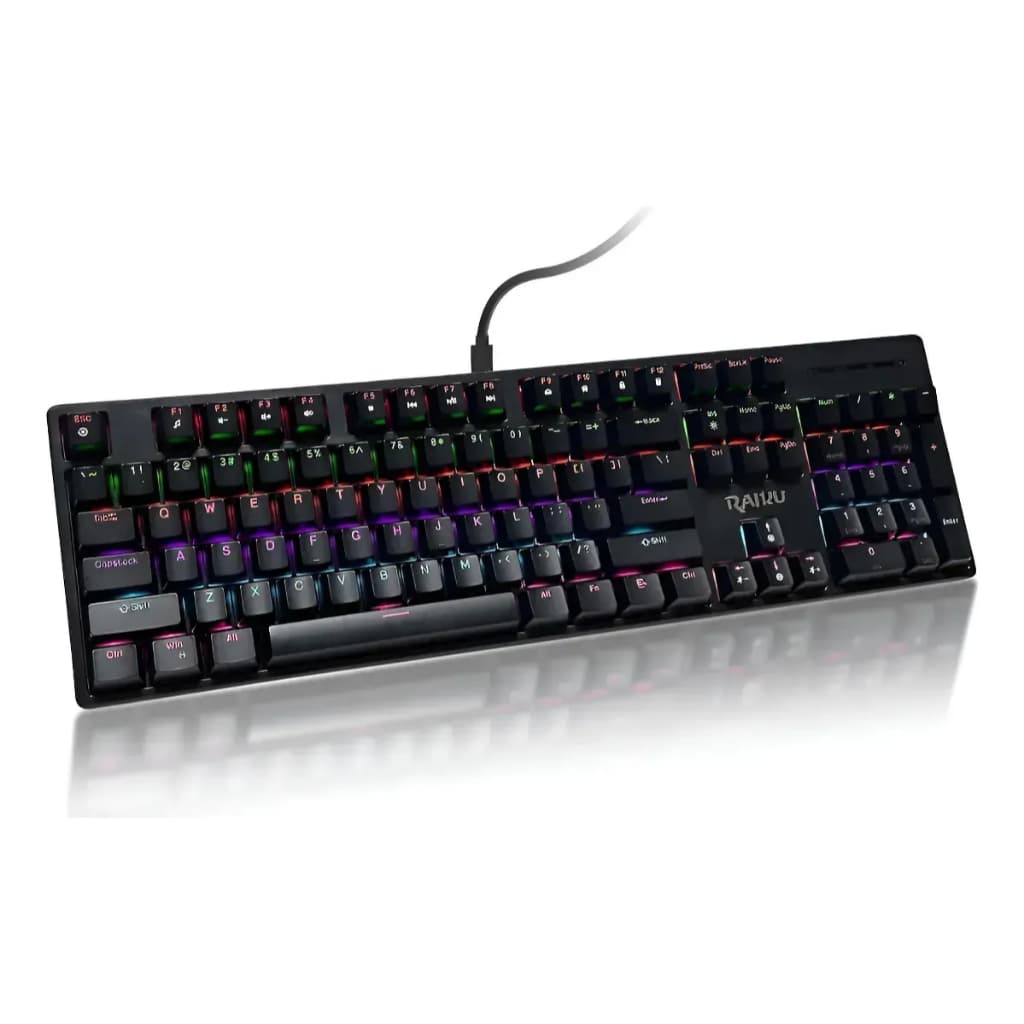 Teclado Mecanico Rgb Linghting Gamng Keyboard L3000 Cor De Teclado Preto