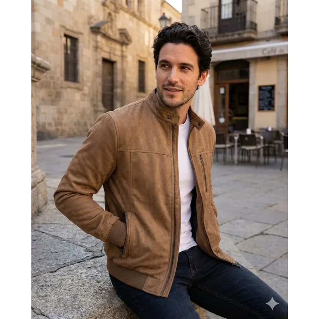 Casaco Masculino Inverno Forrado Térmico Quente Jaqueta Masculina Frio Casual Elegante Confortável