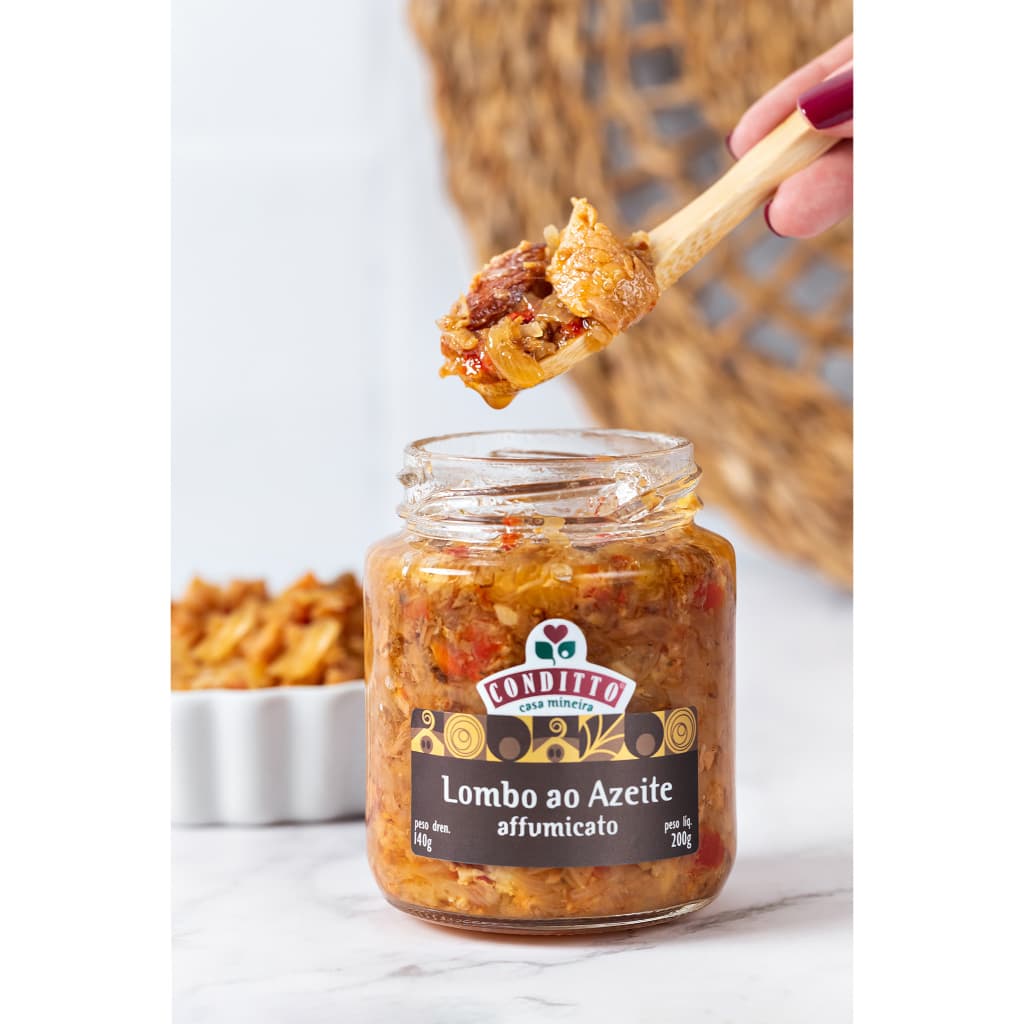 Lombo ao Azeite Defumado Conditto 200g | Entrada | ALmoço e jantar | Sanduíches | Pães e torradas