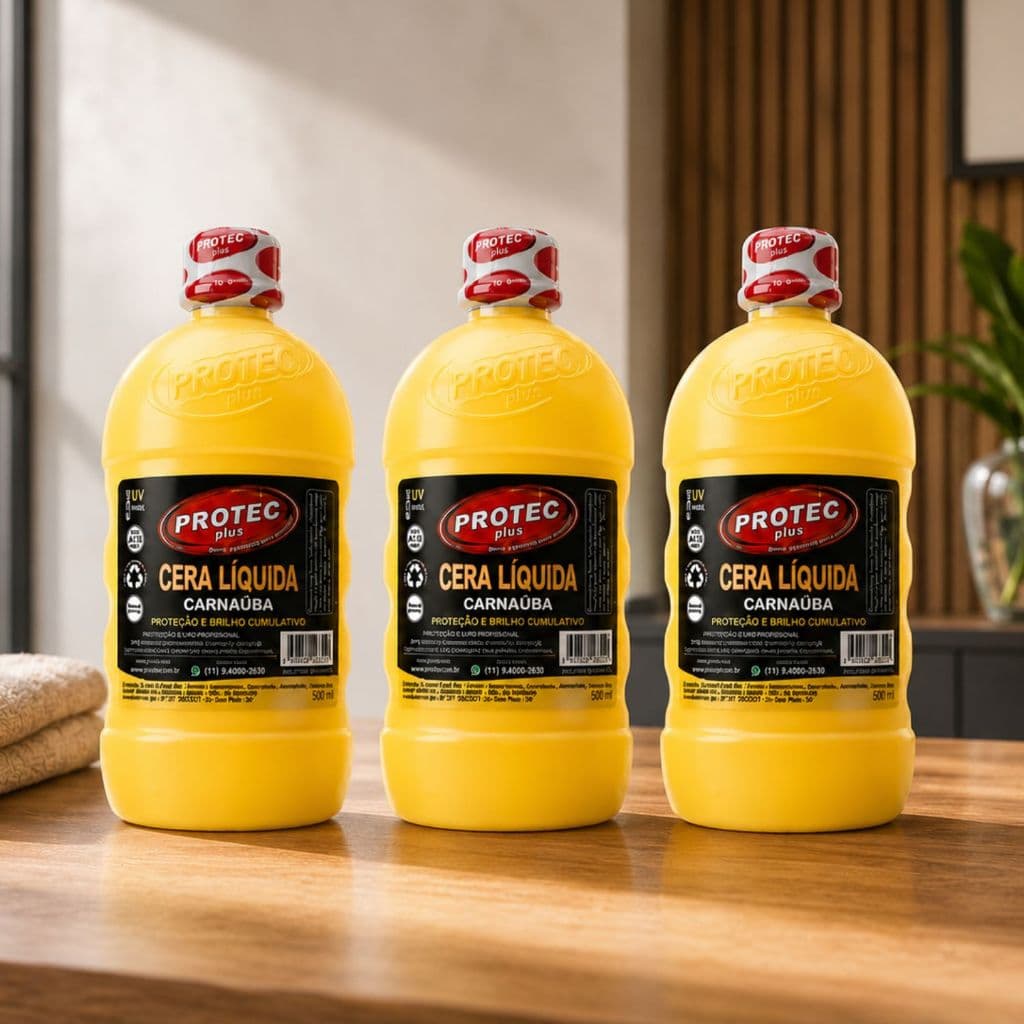 Kit 3 Cera Carnaúba Automotiva Liquida para Carros a Pronta Entrega