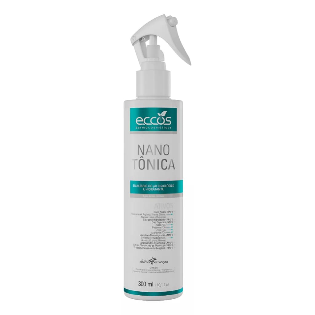 Nano Tonica - Loção Hidratante 300ml Eccos