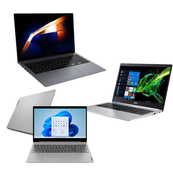 NOTEBOOK VARIADOS - SAMSUNG/ACER/LENOVO - RECONDICIONADOS - GARANTIA - 8GB RAM - 256 GB SSD