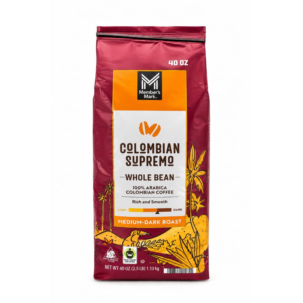 Café Colombiano Supremo Em Grãos 100% Arabica 1.13kg