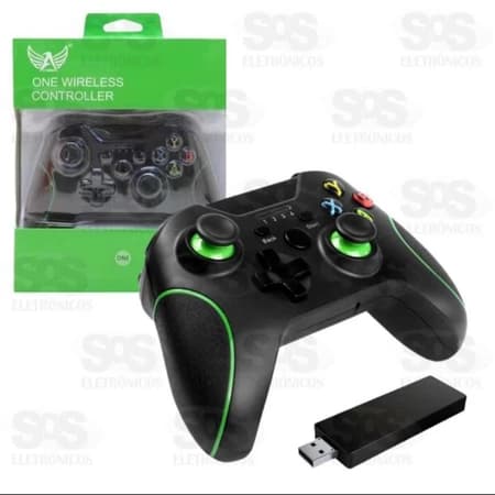 Controle Xbox One Sem Fio Joystick Videogame Pc Ps3 Wireless