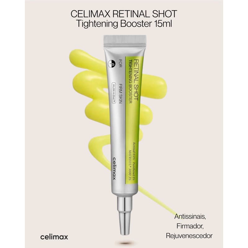 Sérum Retinal Celimax 15ml Antissinais Anti-idade Original Coreano