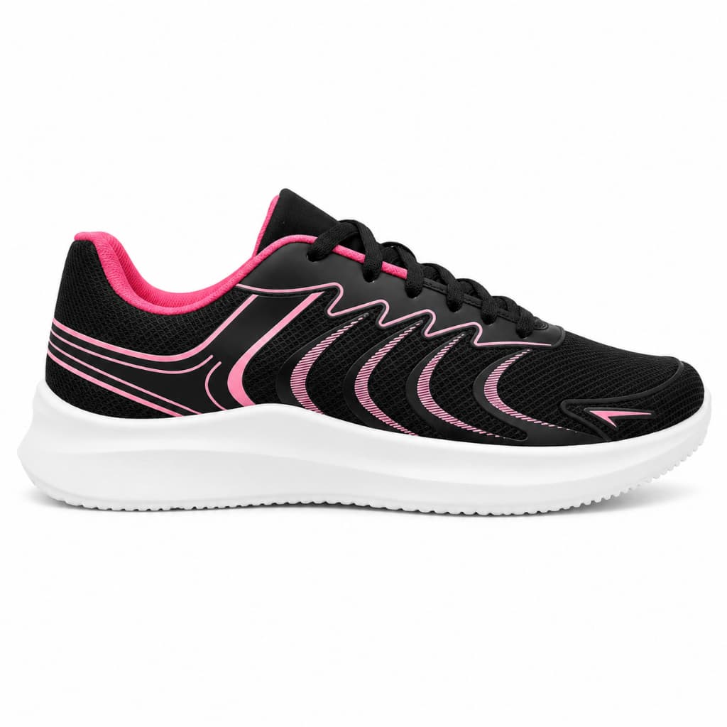 Tênis Feminino de Treino Academia Corrida Caminhada Super Macio e Confortável Tênis Esportivo Unissex