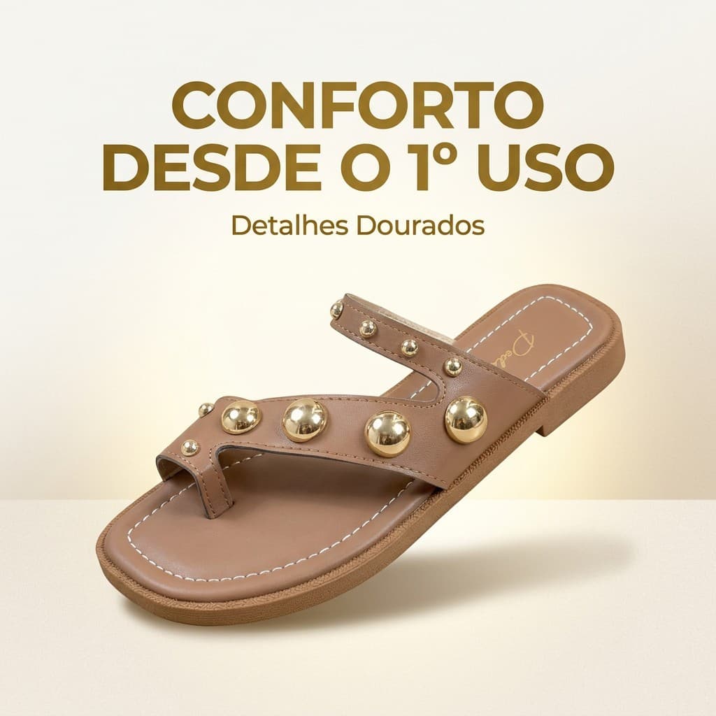 Calçado Feminino Elegante | Calçados Femininos Rasteirinha Leve Confortável Aplicações