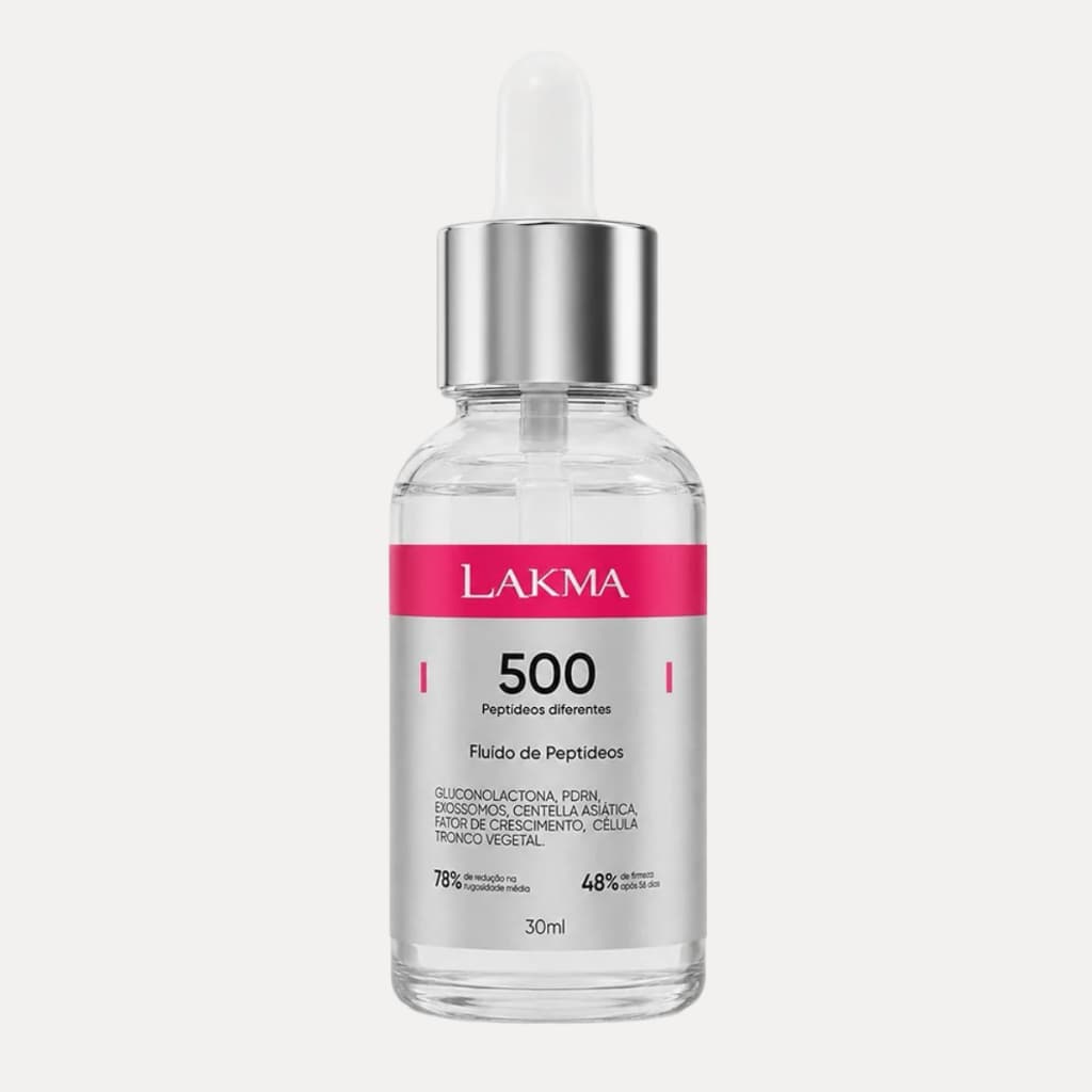 Fluído De Peptídeos 500 Lakma Pdrn Firmeza Anti Idade 30 ml