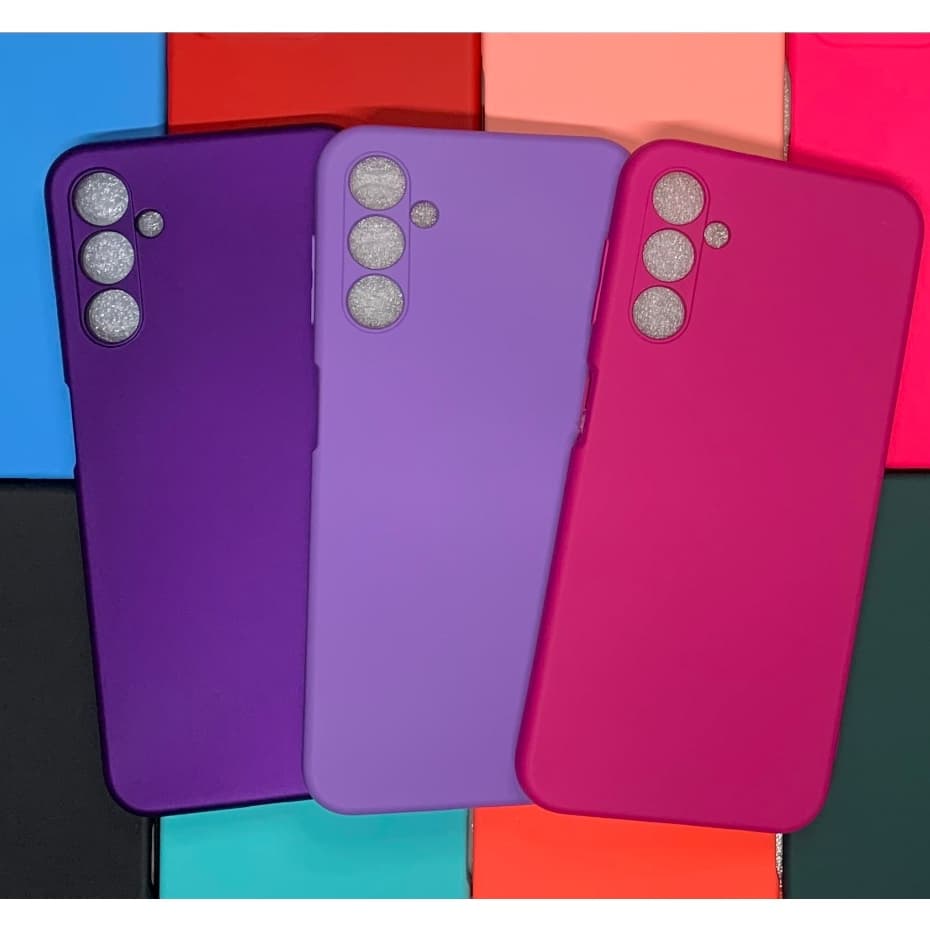 Capa para  Samsung Galaxy A14 4G  / 5G / Capa + Pelicula 3D ou So 1 Capinha Aveludada Case