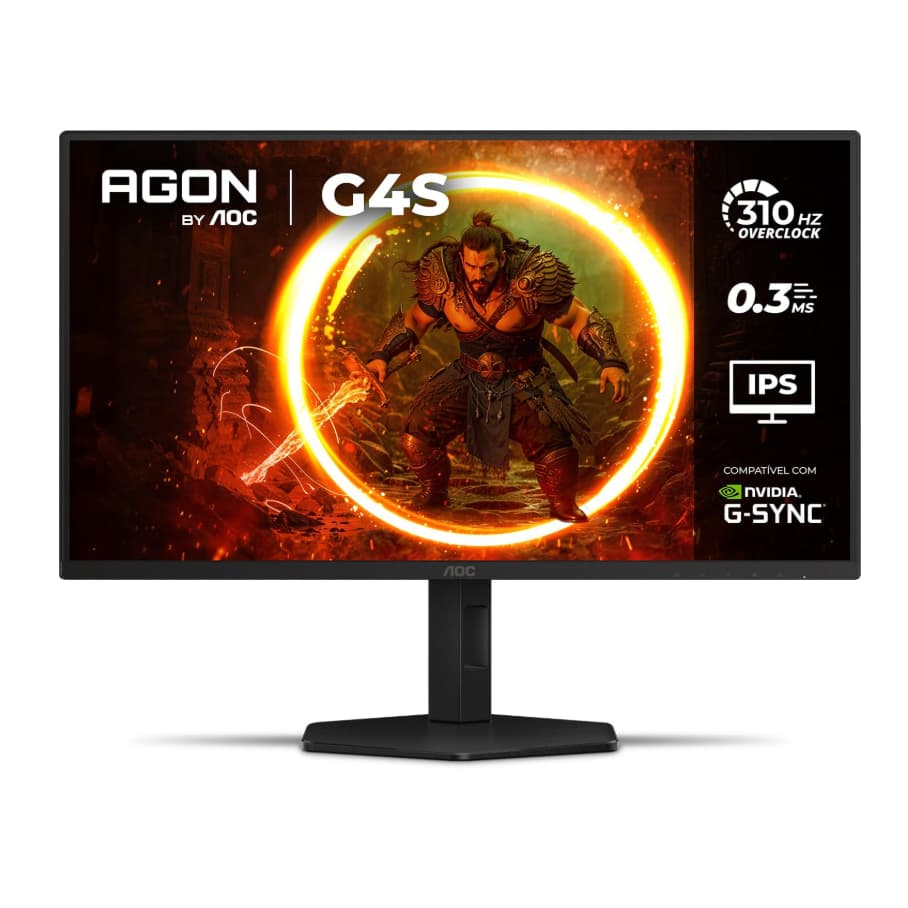 Monitor Gamer AOC AGON G4S 25 310Hz 0.3ms IPS FHD HDR10 Base Ajustavel Dark Boost 25G4S P