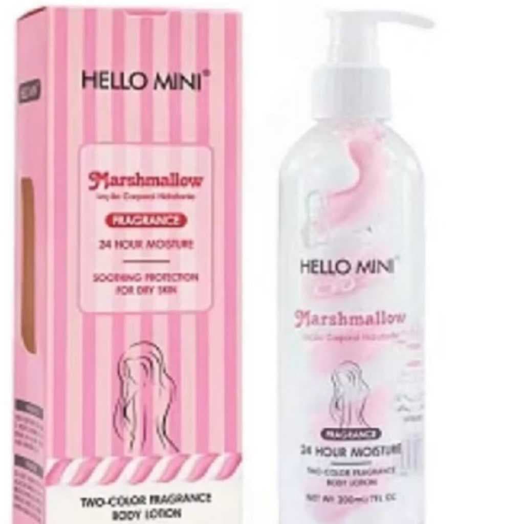 Hidratante Corporal Hello Mini  Loção ou Creme Hidratante Corporal Merengue Marshmallow 200ml