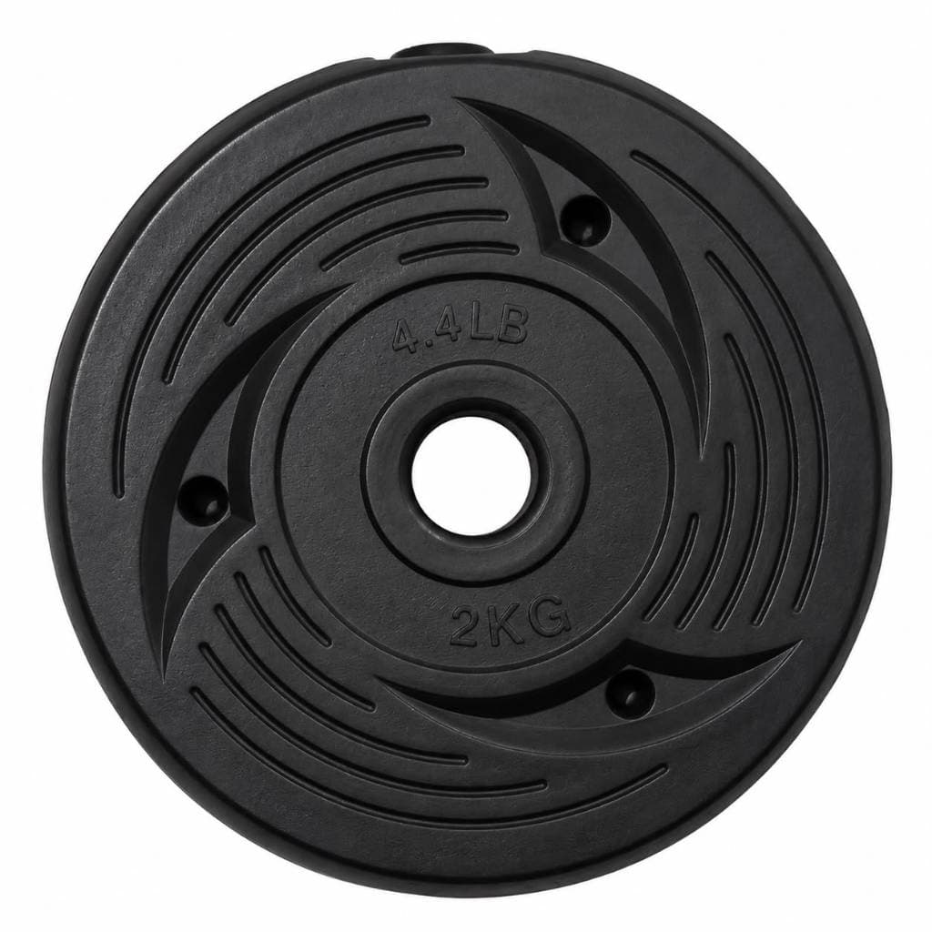 Anilha Peso 2kg Furo 3cm para Kit Musculação Halteres Academia