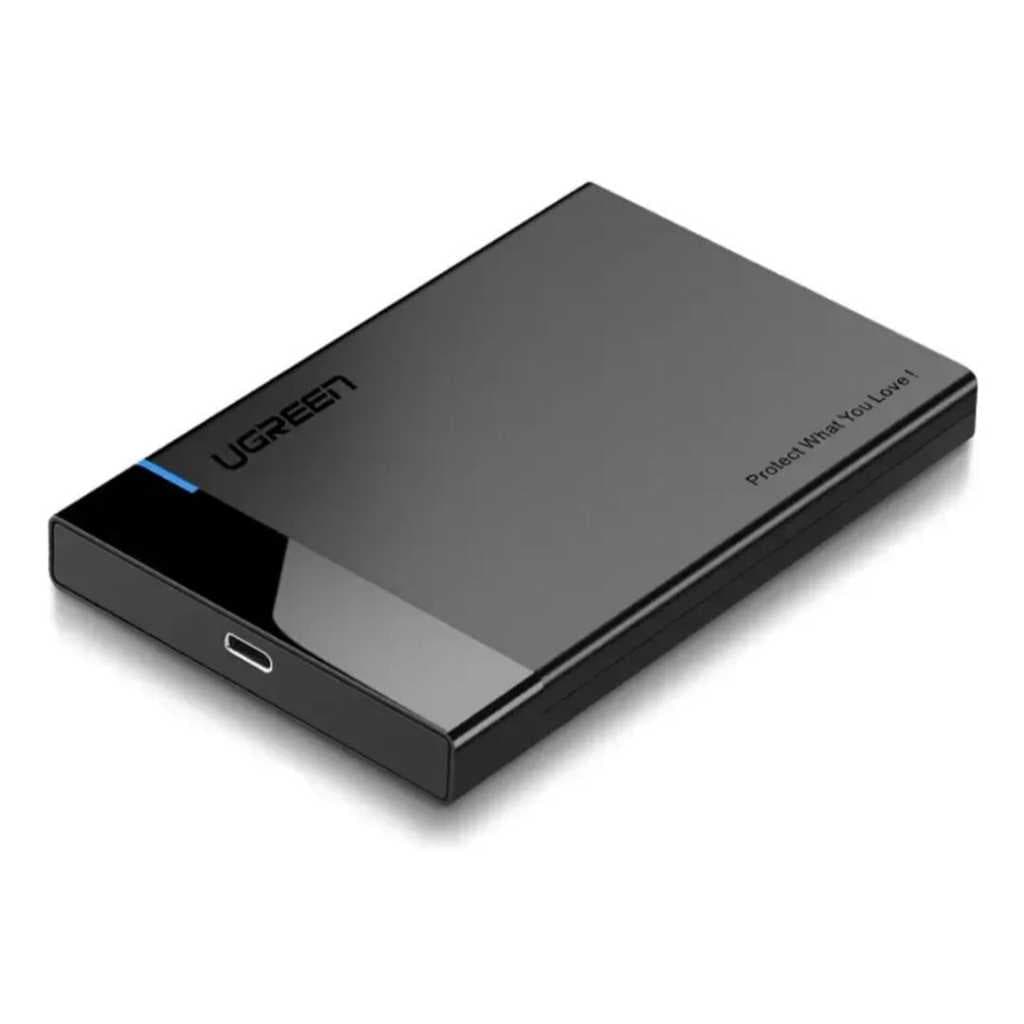 Case HD SSD 2.5 Ugreen US221 USB-C Externo SATA 3.0 para Notebook PC