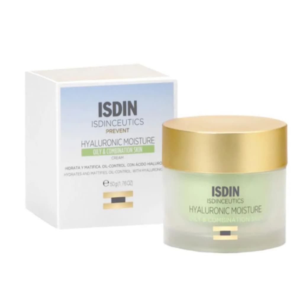 Creme Facial Anti-Idade Hyaluronic Moisture Pele Mista e Oleosa 50g
