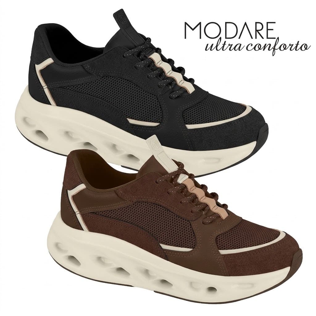 Tênis Calçado Casual Modare Feminino Original Confortável Ultra Conforto Conforto 7417.102