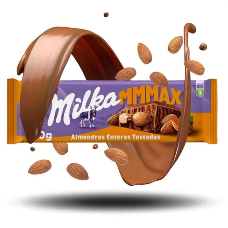 Chocolate Barra Milka MAX importado 300g 9 sabores: Oreo, nozes e uva, choco biscuit