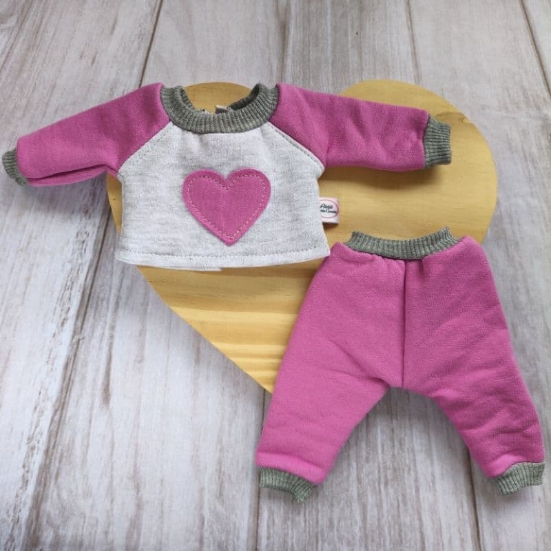 Conjunto moletom para baby alive e mini reborn Roupinha de boneca