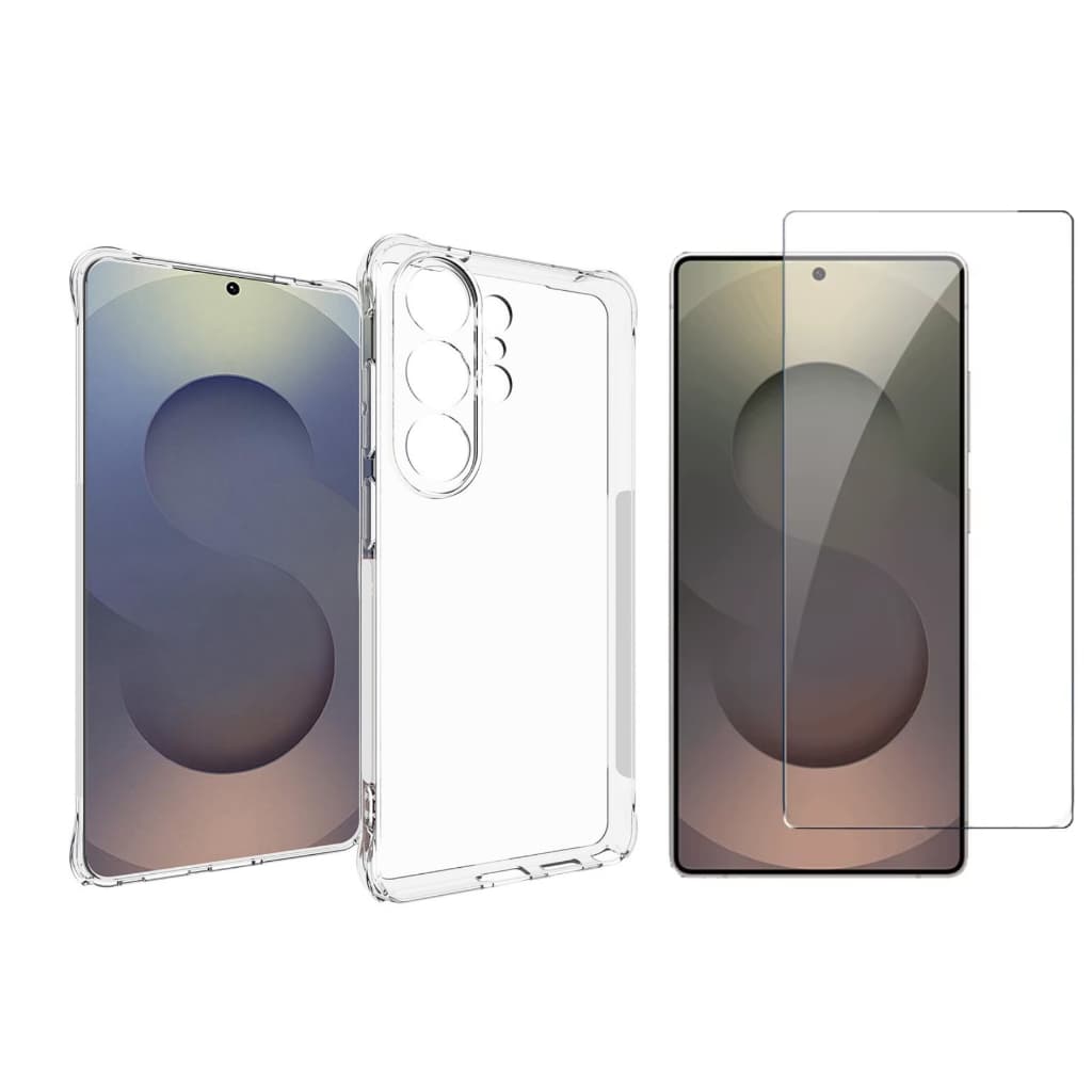 Capa Capinha Case e Película Cerâmica para Samsug Galaxy S26 / S26 Plus / S26 Ultra