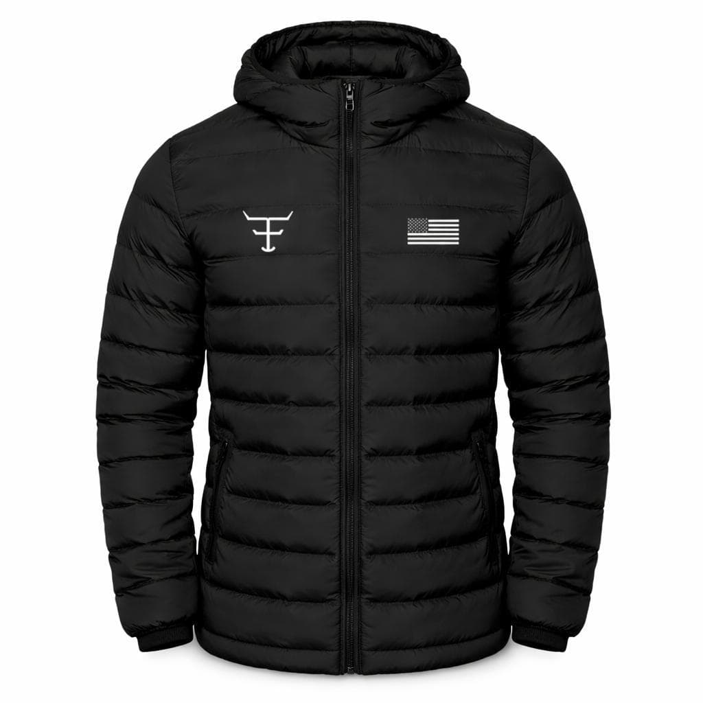 Bobojaco Masculino Bomber Jaqueta Puffer Masculina Com Capuz Corta Vento