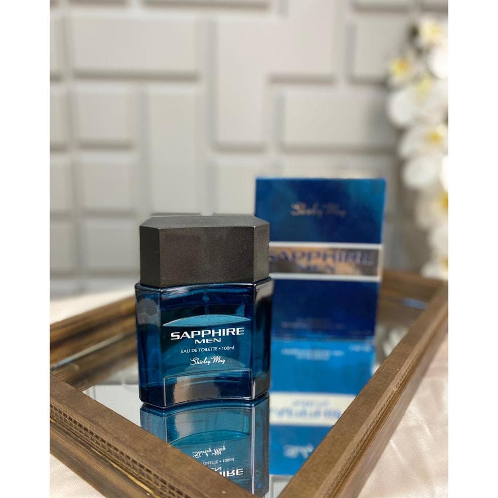 Perfume Sapphire Men - Perfume Masculino Importado Fragrância Internacional Marca Shirley May 61275