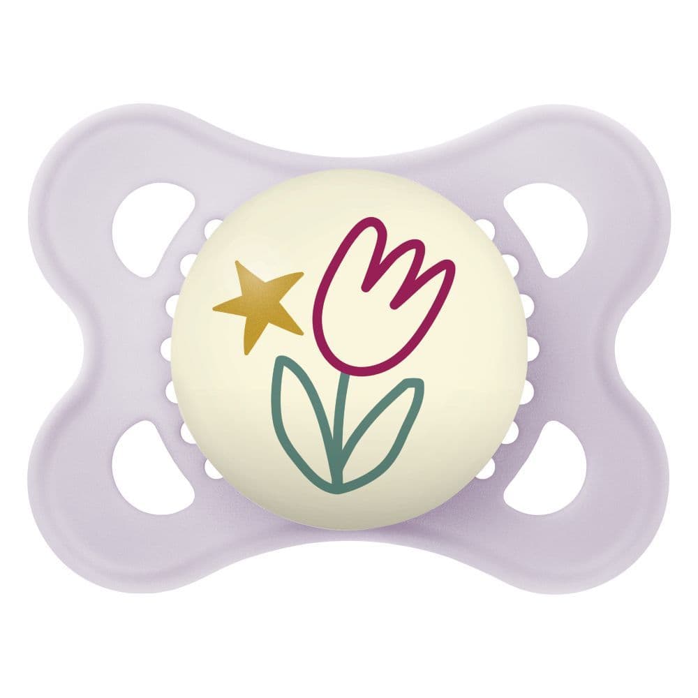 Chupeta Mam Original Night 0-6 Meses Rosa CH22212