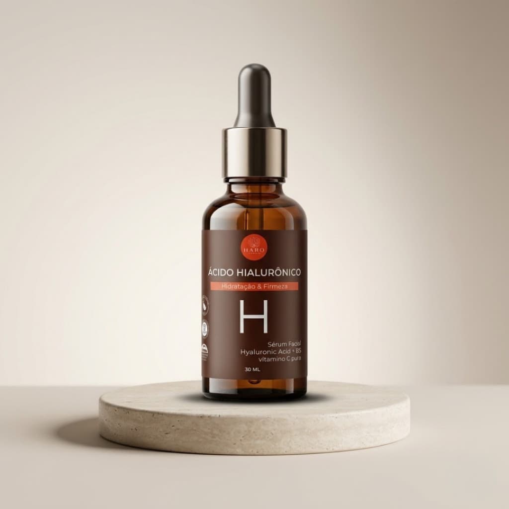 Serum Facial Acido Hialuronico e Vitamina C 10% Haro 30ml Anti Idade Clareador Rejuvenescimento