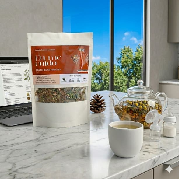 AUMENTO DO LEITE MATERNO⎥ Blend Multiplantas⎥ Infusão 100% orgânica e artesanal